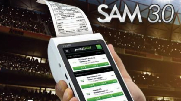 Sirplay betting terminal SAM 3.0