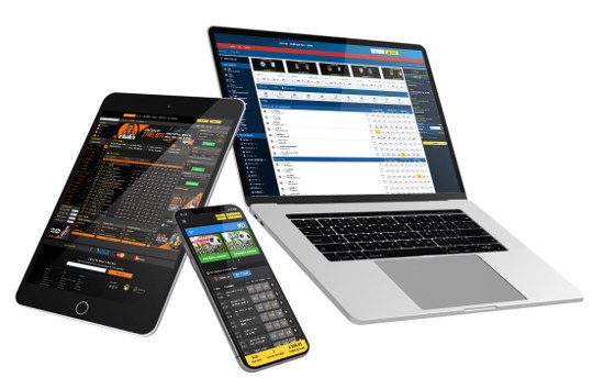 sports betting software Desktop tablet and mobile